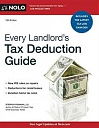 Every Landlords Tax Deduction Guide (Paperback, 10th)