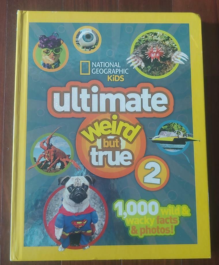 [중고] Ultimate Weird But True 2: 1,000 Wild & Wacky Facts & Photos! (Hardcover)