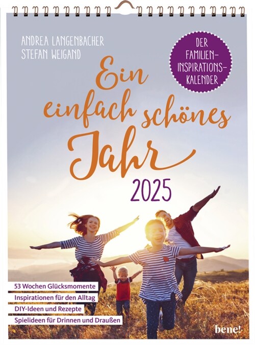 Wochenkalender 2025: Ein einfach schones Jahr (Calendar)