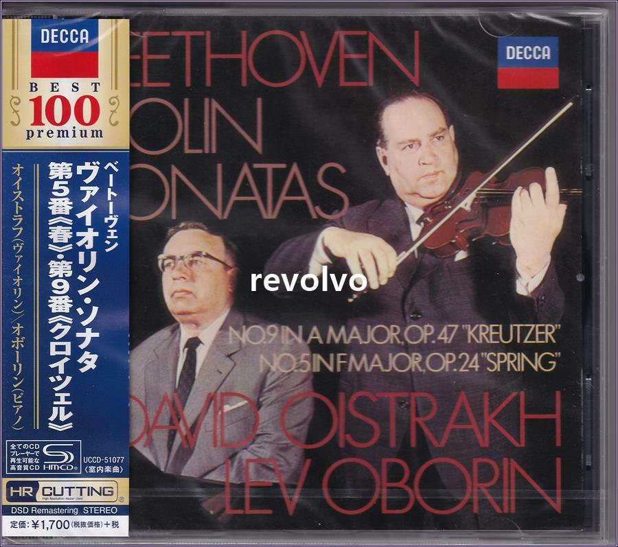 [중고] [수입] 베토벤 : 바이올린 소나타 9번 ‘크로이처‘, 5번 ‘봄‘