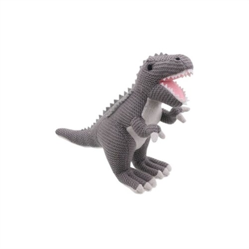 T-Rex (Grey - Small) Soft Toy (Paperback)