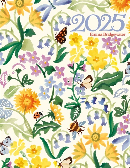 Emma Bridgewater Wildflowers Deluxe Diary 2025 (Paperback)