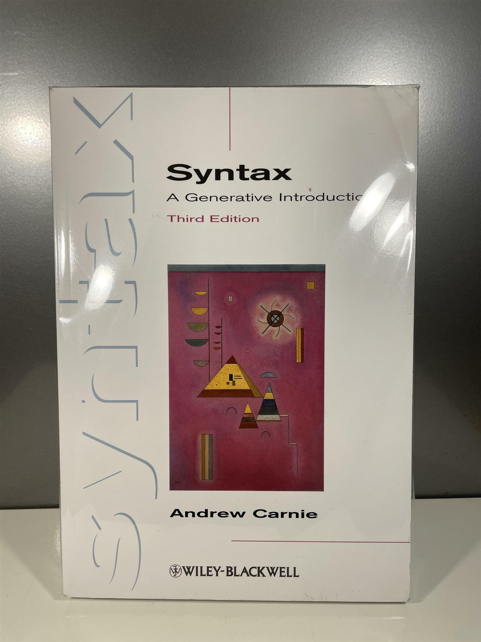 [중고] Syntax: A Generative Introduction (Paperback, 3, Thirdtion)