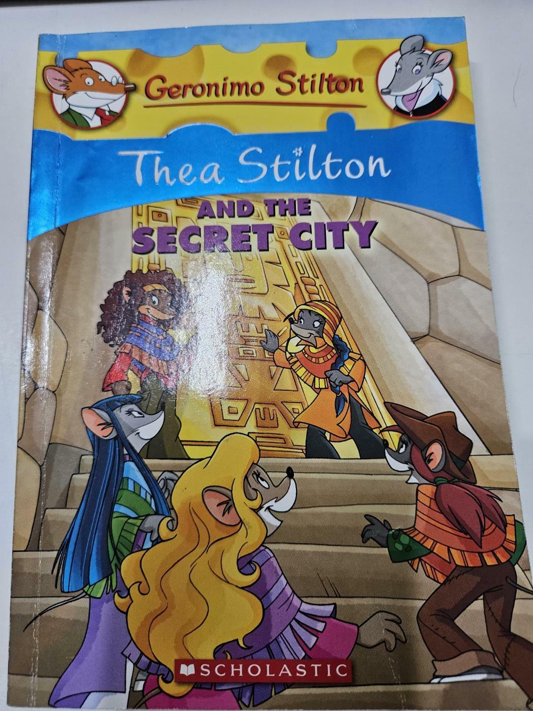 [중고] Thea Stilton and the Secret City (Thea Stilton #4): A Geronimo Stilton Adventure (Paperback)