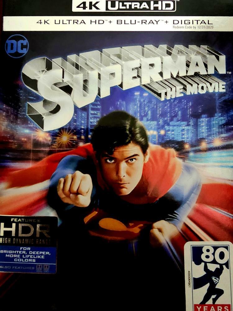 [중고] [4K 블루레이] 슈퍼맨 (2disc: 4K UHD + BD)