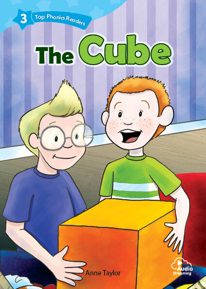 Top Phonics Readers 3 : The Cube (App 버전) (Paperback + Audio QR)