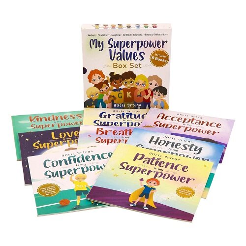 My Superpower Values 8 Book Box Set (Paperback)