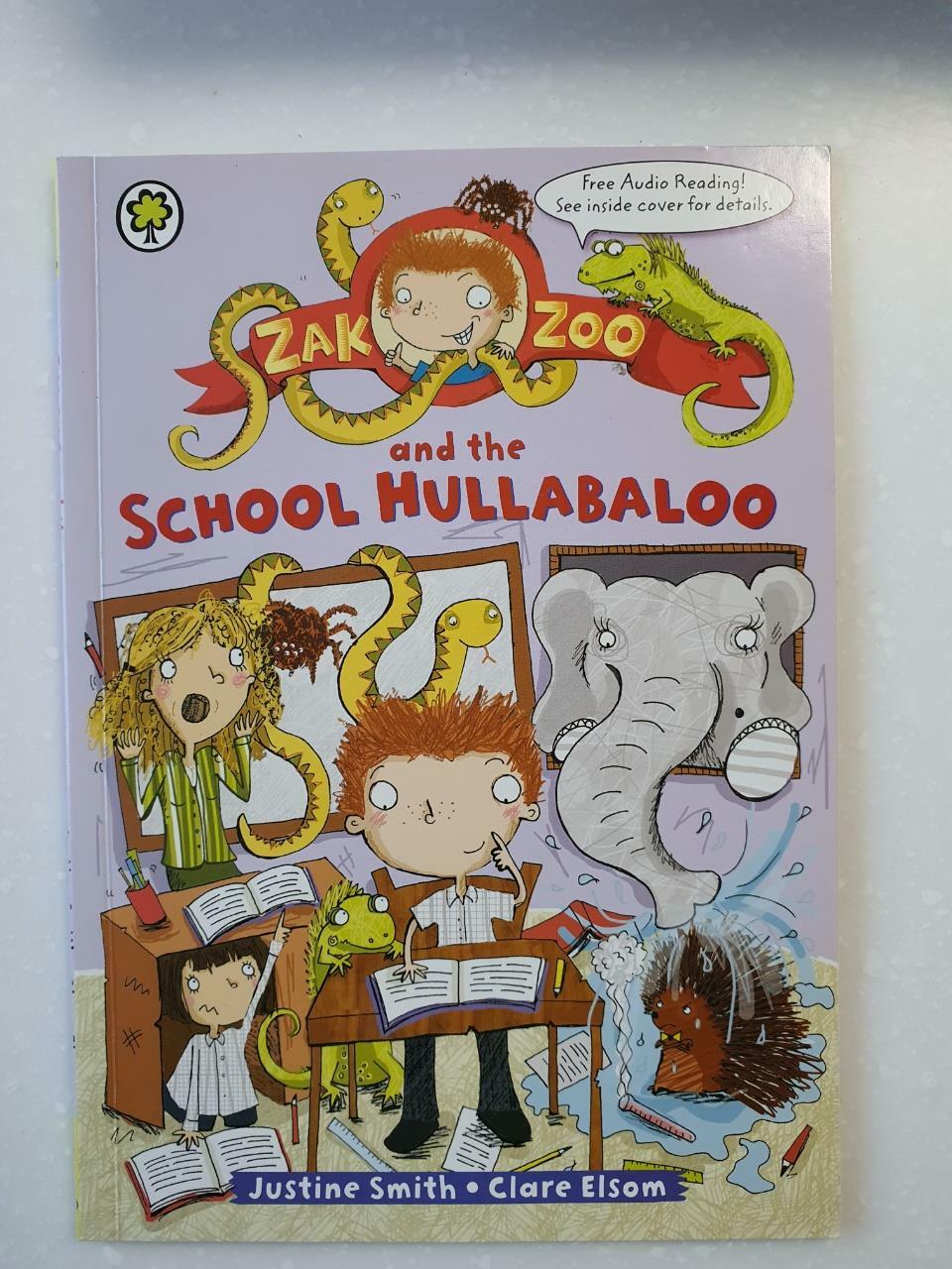 [중고] Zak Zoo 01 : The School Hullabaloo (Paperback + CD + QR code)