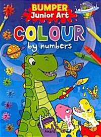 Junior Art Bumper Colour By Numbers (Paperback)