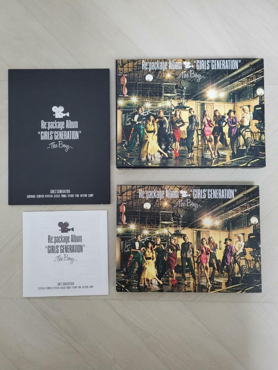 [중고] 소녀시대 - Girls‘ Generation ~The Boys~ [Re:package Album][CD+DVD][초회한정판]