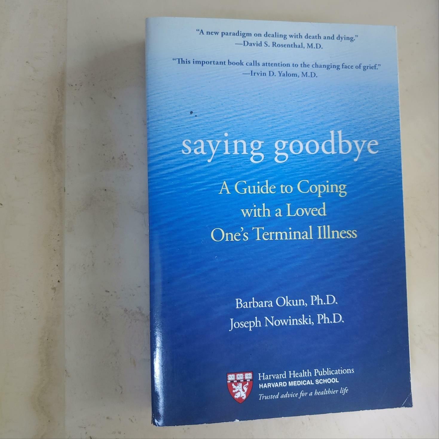 [중고] Saying Goodbye: A Guide to Coping with a Loved One‘s Terminal Illness (Paperback)