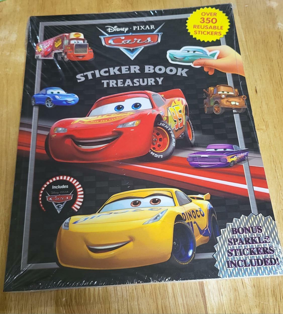 [중고] Disney Cars Sticker Book Treasury (Hardcover)