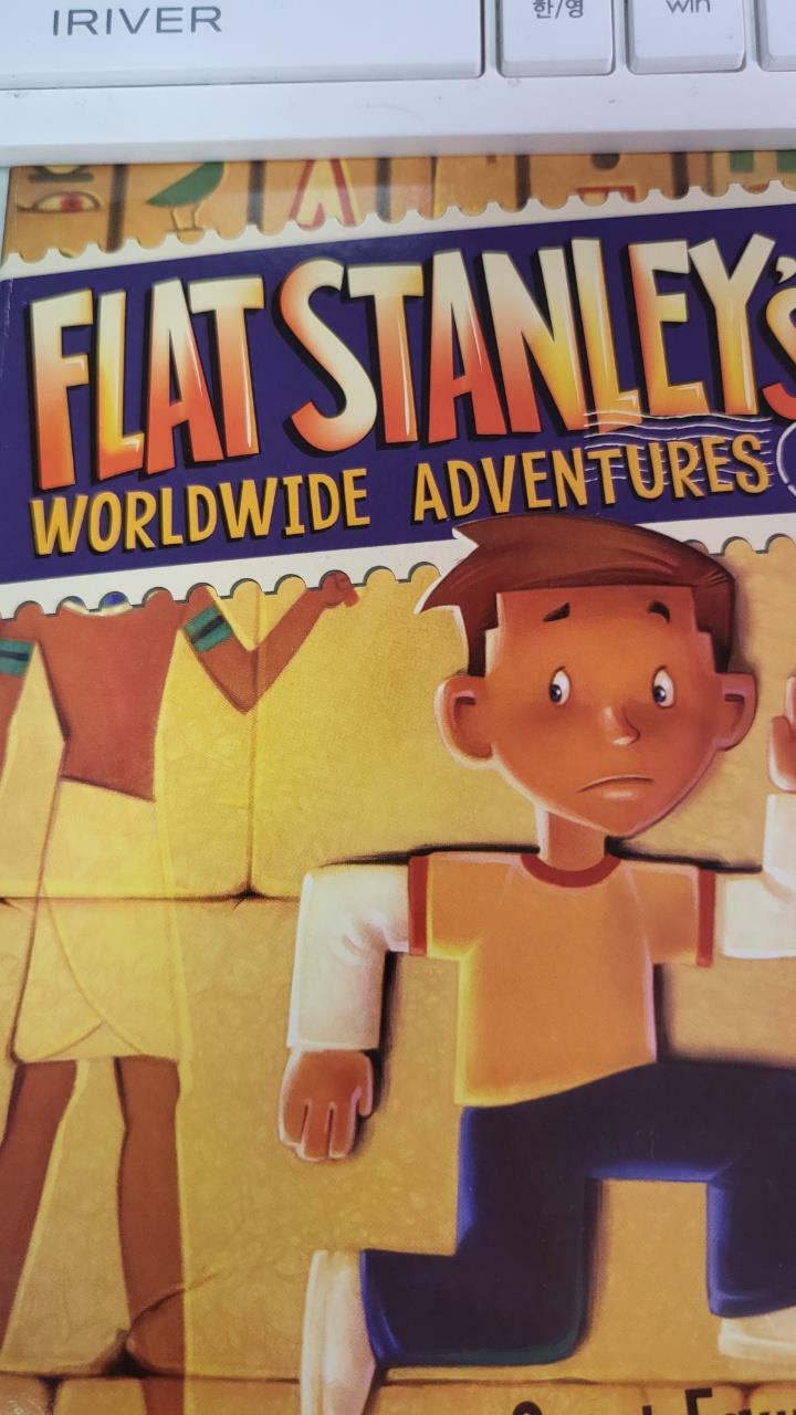 [중고] Flat Stanley‘s Worldwide Adventures #2: The Great Egyptian Grave Robbery (Paperback)