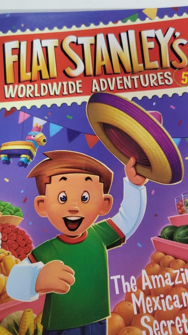 [중고] Flat Stanley‘s Worldwide Adventures #5: The Amazing Mexican Secret (Paperback)