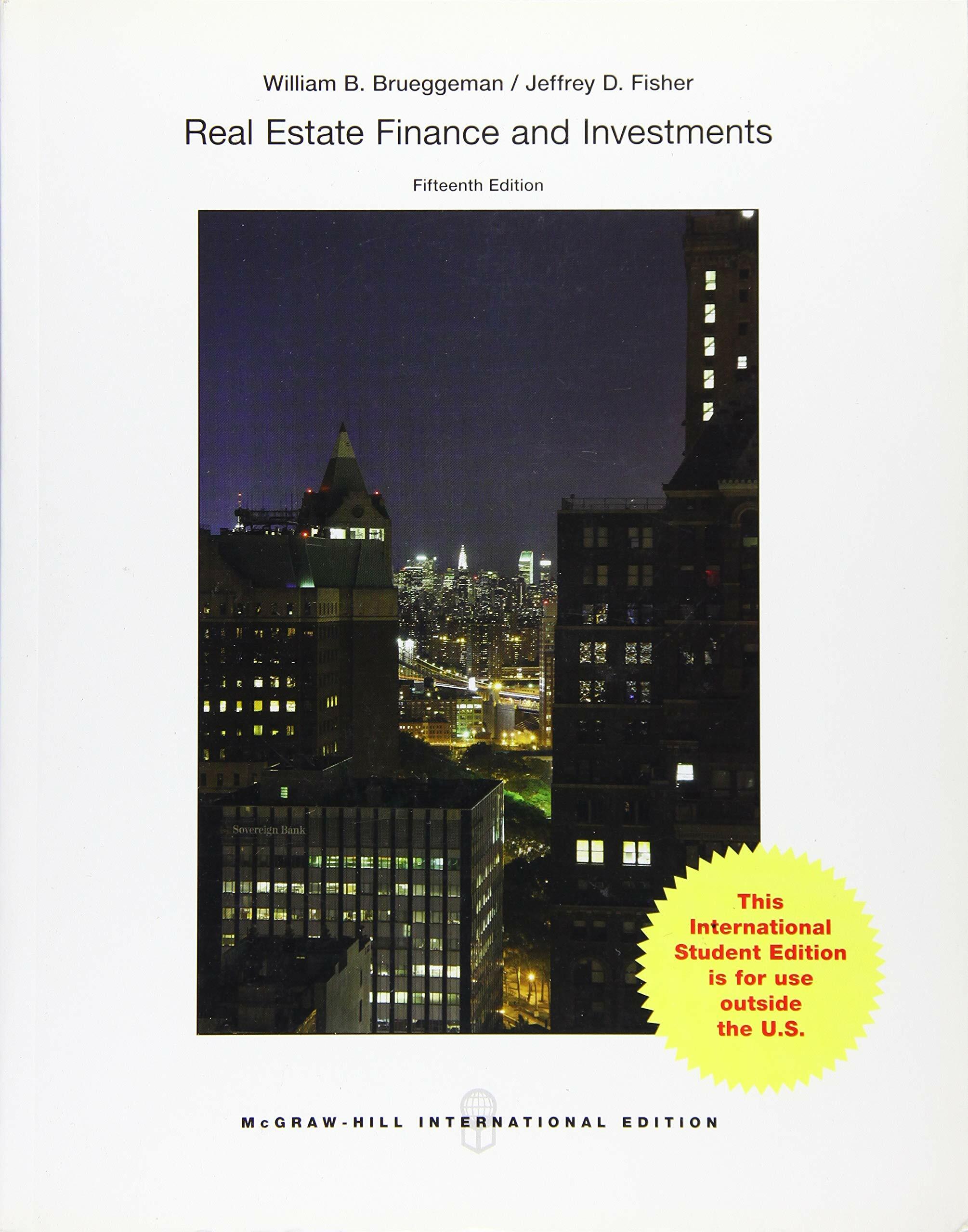 Real Estate Finance and Investments (Paperback, 15th Edition)
