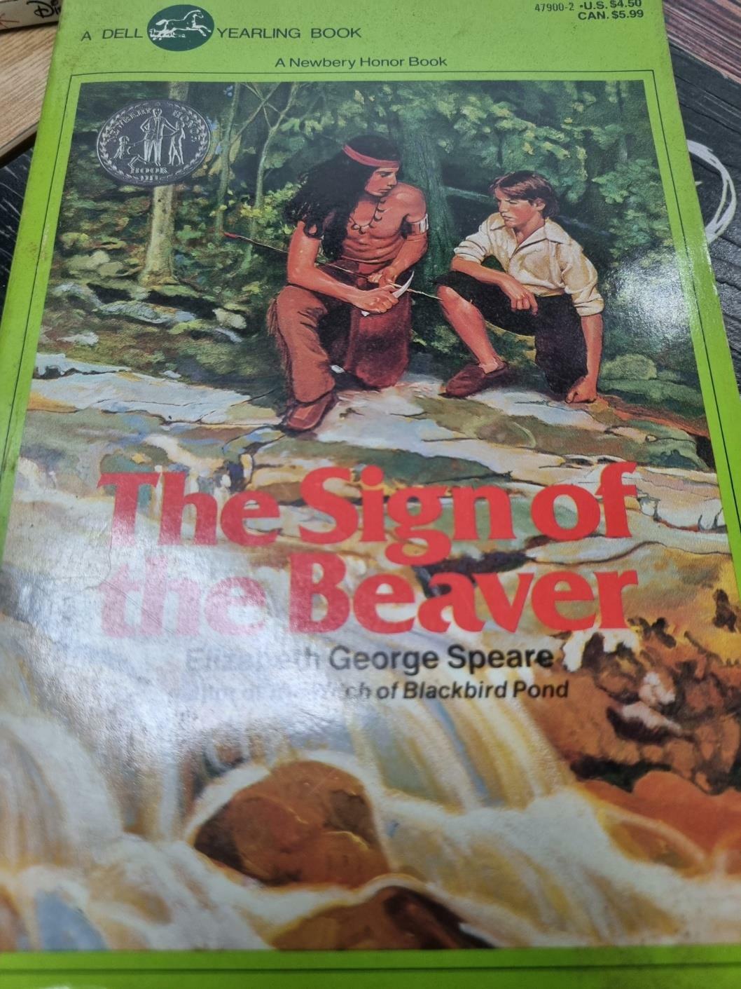 [중고] The Sign of the Beaver (Paperback)