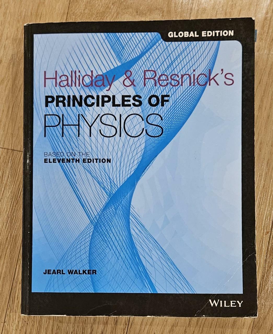 [중고] Halliday and Resnick‘s Principles of Physics (Paperback, 11th Edition, Global Edition)