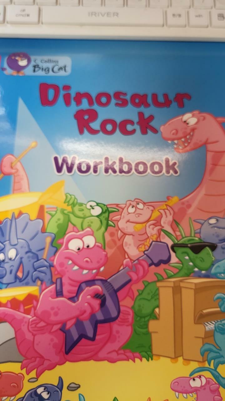 [중고] Dinosaur Rock Workbook (Paperback)