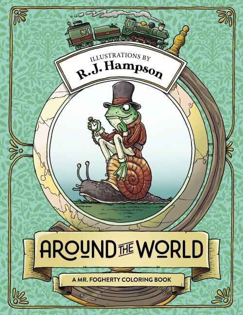 Around The World : A Mr. Fogherty Coloring Book (Paperback)