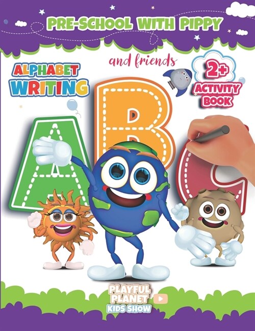 Preschool With Pippy: Alphabet Tracing Book (Paperback)