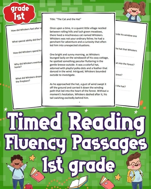 Timed Reading Fluency Passages 1st Grade: Unleash Your Childs Potential with Timed Reading Fluency Passages for 1st Grade! Boost Reading Skills Fast! (Paperback)