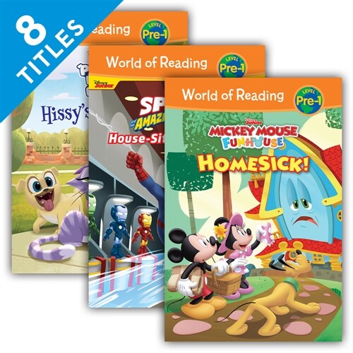 World of Reading Level Pre-1 Set 5 (Set) (Library Binding)