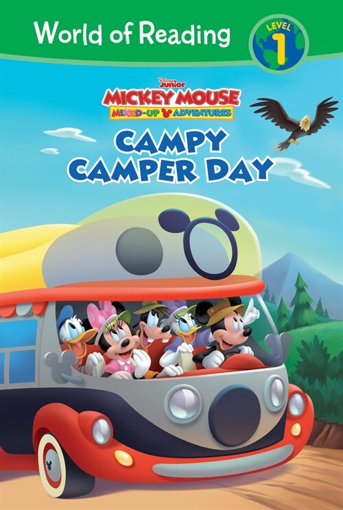 Mickey Mouse Mixed-Up Adventures: Campy Camper Day (Library Binding)