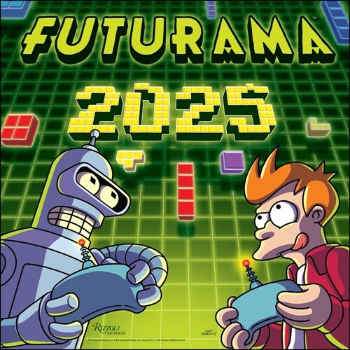 Futurama 2025 Wall Calendar (Wall)