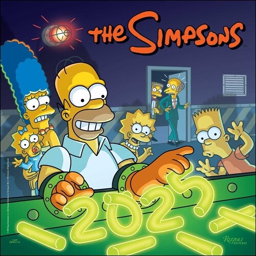 The Simpsons 2025 Wall Calendar (Wall)