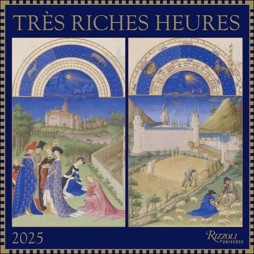 Tres Riches Heures 2025 Wall Calendar (Wall)