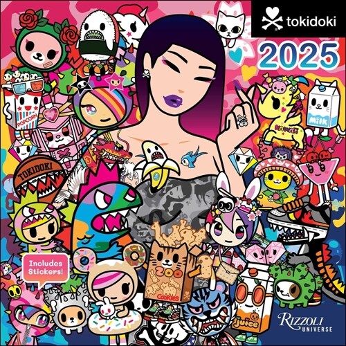 Tokidoki 2025 Wall Calendar (Wall)