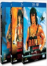 [블루레이] 람보 1-3편 : 스페셜 에디션 콤보팩 (6disc: 3BD+3DVD)
