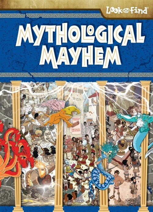 Mythological Mayhem Look and Find (Hardcover)