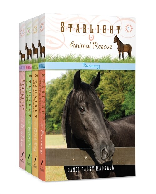 Starlight Animal Rescue 4-Pack: Runaway / Mad Dog / Wild Cat / Dark Horse (Mass Market Paperback)