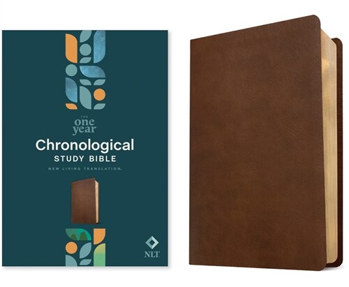 NLT One Year Chronological Study Bible (Leatherlike, Rustic Brown) (Imitation Leather)