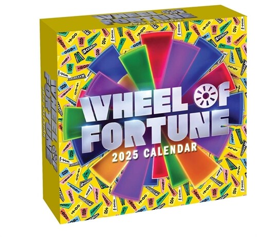 Wheel of Fortune 2025 Day-To-Day Calendar (Daily)