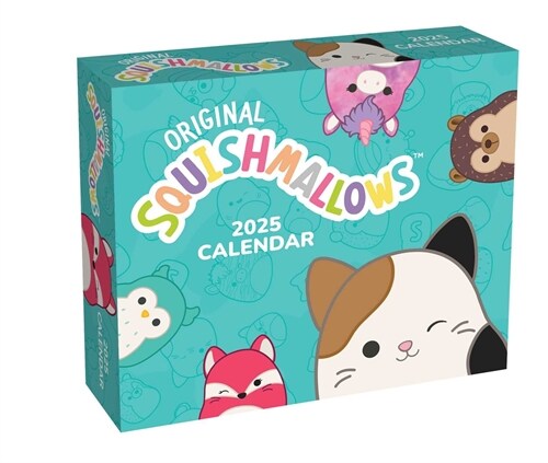 Squishmallows 2025 Day-To-Day Calendar (Daily)
