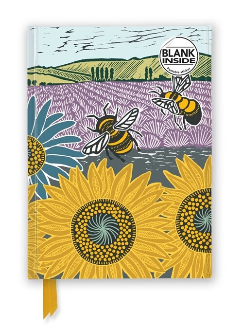 Kate Heiss: Sunflower Fields (Foiled Blank Journal) (Other)