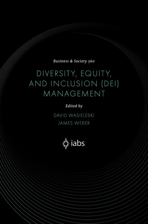 Diversity, Equity, and Inclusion (Dei) Management (Hardcover)