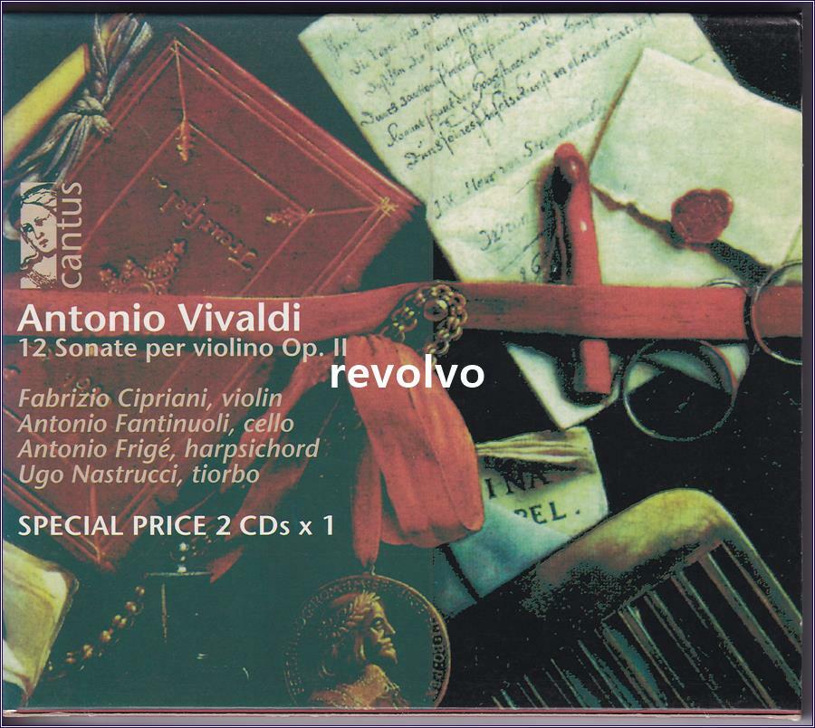 [중고] [수입] 비발디 : 바이올린 소나타 전곡 [2CD]