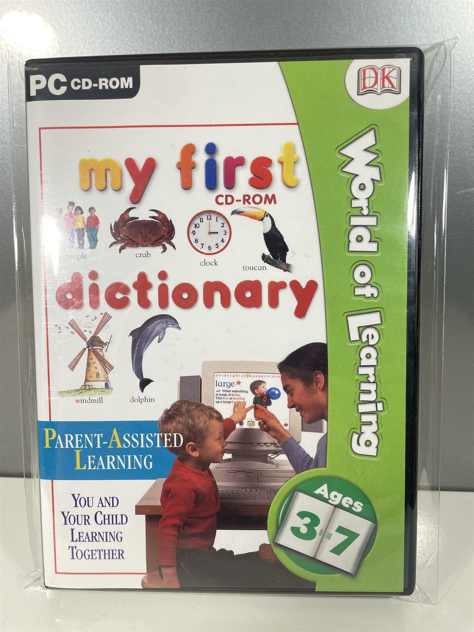 [중고] My First Dictionary (CD-Rom 1장, DK 영국판, 2nd Edition)