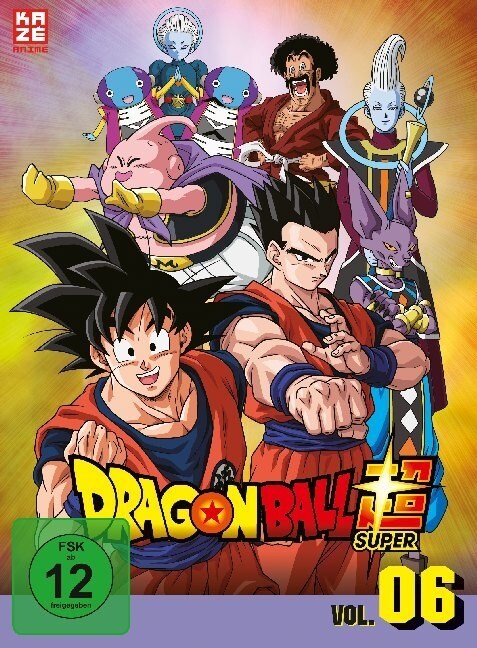 Dragon Ball Super - DVD Box 6 (3 DVDs) - Episoden 77-95. Box.6, 3 DVD (DVD Video)