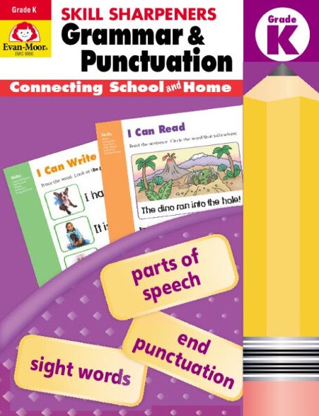 [Evan-Moor] Skill Sharpeners Grammar & Punctuation K (Paperback + QR)