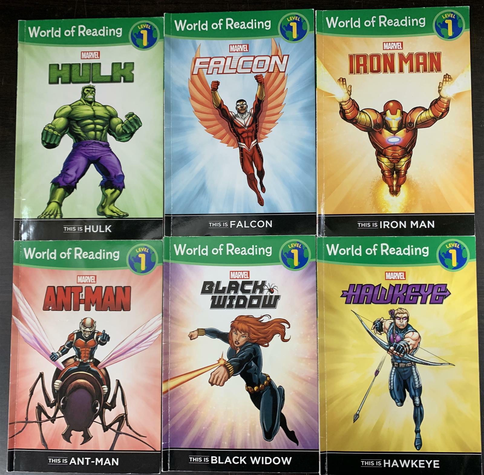 [중고] World of Reading Boxed Set Level 1 : Avengers (Paperback 6권)