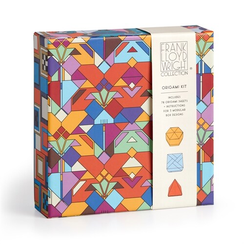 Frank Lloyd Wright Origami Kit (Paperback)