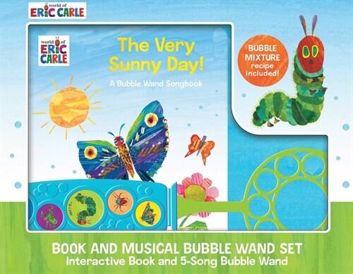 Eric Carl Bubble Wand Songbook Very Sunny Day Sound Book Set (Paperback)
