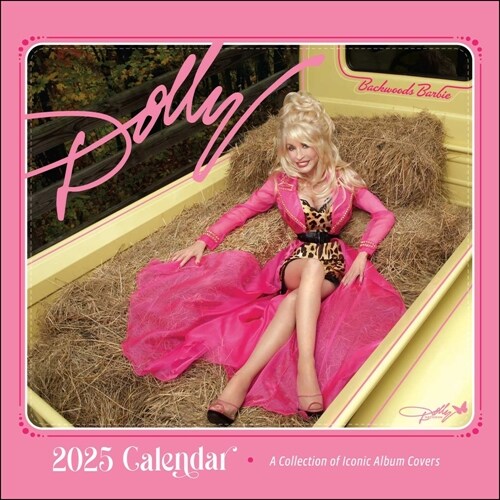 Dolly Parton 2025 Wall Calendar: A Collection of Iconic Album Covers (Wall)