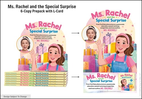 Ms. Rachel and the Special Surprise 6-Copy Pre-Pack with L-Card (Trade-only Material)