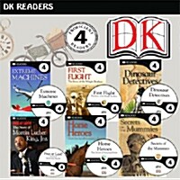 DK Science Readers Level.4 시리즈 6종 Book& CD Set