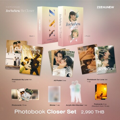 ZeeNuNew - 2nd Photobook Be Closer Set